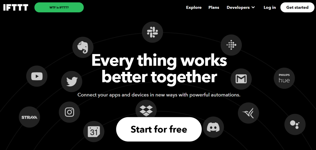 ifttt small business automation tool